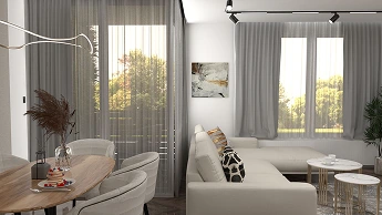 Dining and Living Room