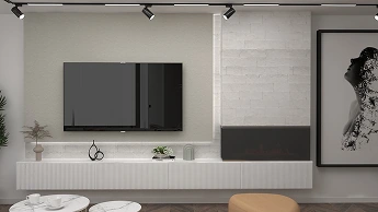 Living Room with Tv