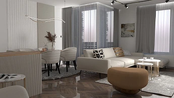 Dining and Living Room